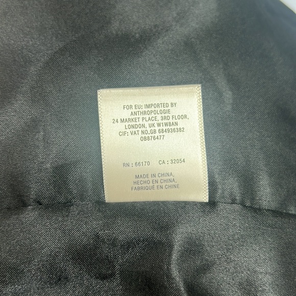 Anthropologie sweater / vegan leather moto jacket - Picture 9 of 12